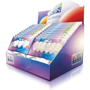 Luftballon KARALOON Hochzeit, 30er-Display, sortiert