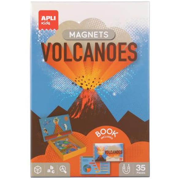 Spill APLI magnet vulkaner