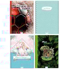 Zeugnismappe TRÖTSCH, Motive sortiert