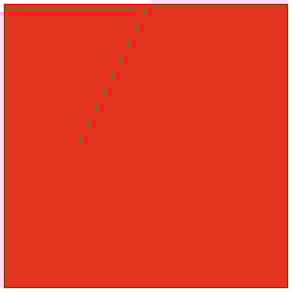 Wellpappe Folia, rot, 50 x 70 cm