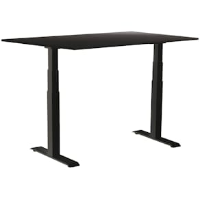 Skrivbord el Easydesk Adapt VI 120x80 cm svart