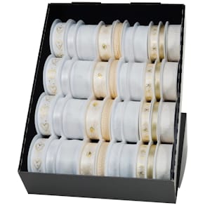 Zierbandpräsenter GOLDINA Hochzeit, 40-teilig, sortiert