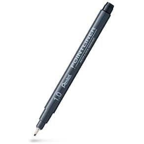 Fineliner PENTEL Pointliner 1,0mm svart