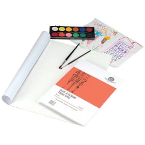 Zeichenblock Noname 3 Ähren 887820, A4, 20 Blatt, 110g/m², weiß