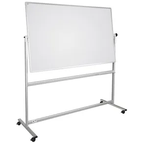 Whiteboard dubbelsidig emalj 150x120cm