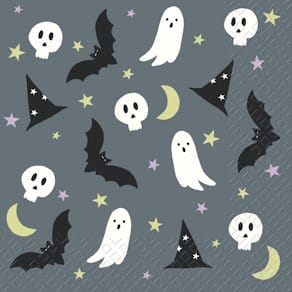 Motivserviette Stewo Quirin, 33 x 33 cm, Halloween