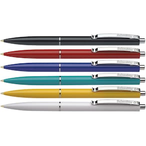 Balpen Schneider K15, medium, geassorteerde kleuren