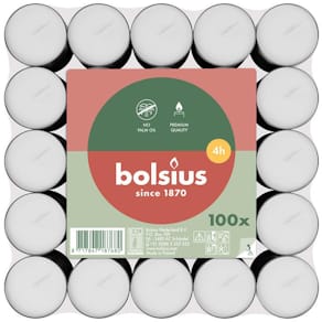 Värmeljus BOLSIUS 4h 100/fp
