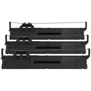 Farbbandkassette Epson PLQ-Serie, 3 St., schwarz
