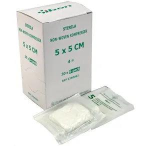 Kompress NW steril 5-p 5x5cm 150/fp