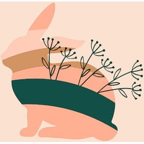 Serviette Paper+Design Osterserviette, 25 x 25 cm