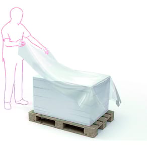 Topark, 30 µm, Rulle, 900 mm x 440.00 m Perforeret for hver