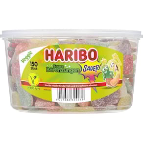 Fruchtgummi Haribo Saure Bärenzungen, 150 St.
