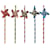 Sugerør PAPSTAR 20cm assortert (50)