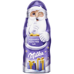 Schokoladen-Weihnachtsmann Milka Alpenmilch, 45 g