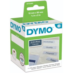 Hängemappenetiketten DYMO LabelWriter, 50 x 12 mm, weiß