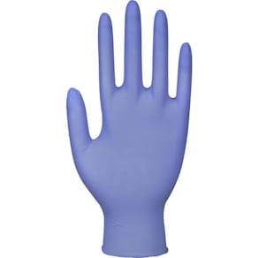 Hanske ABENA C.P nitril u/p S blå(150)