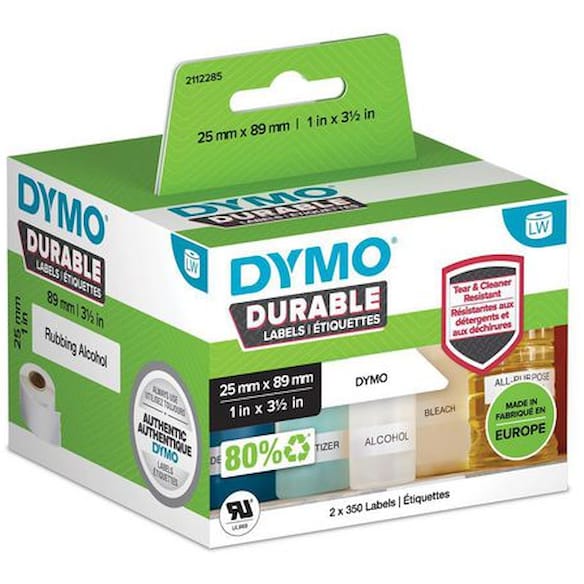Etikett DYMO Durable 25mm x 89mm (700)