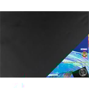 Leinwand STYLEX, 30 x 40 cm, schwarz