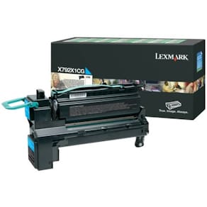 Lasertoner Lexmark Return HY, cyan