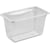 Plastbakke Færch 1-rums rektangulær 1140 ml, PET, 384 stk