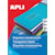 Etiketten Apli, transparant, 70 x 37 mm, 2.400 stuks