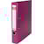 Ordner Pergamy, A4, volledig PP, rug 5 cm, paars