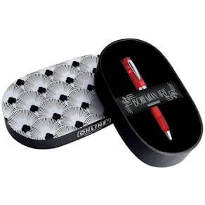 Kugelschreiber Online, Metall, rot