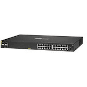HPE Aruba 6100 24G Class4 PoE 4SFP+ - Switch - Administrerad
