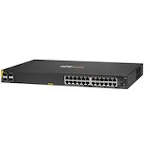 HPE Aruba 6100 24G Class4 PoE 4SFP+ - Switch - Administrerad