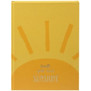 Notizbuch Goldbuch Feel Good Create Sunshine