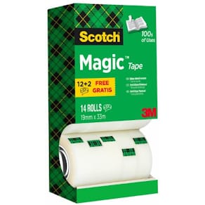 Tape SCOTCH Magic 810 12+2rl gratis(14)