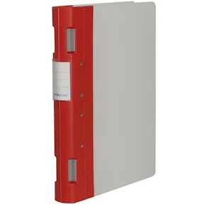 Gaffelpärm Plast KEBAErgo A4 Röd/Neutral, 40mm