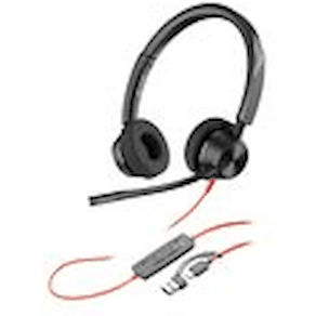 HP Poly Blackwire 3320 - Blackwire 3300 series - headset - på