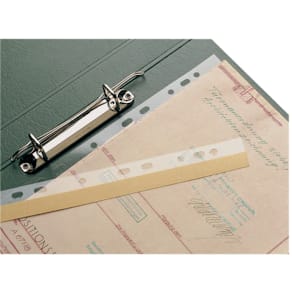 Heftstreifen VELOFLEX Heftfix A4, glasklar, selbstklebend, 10 St.