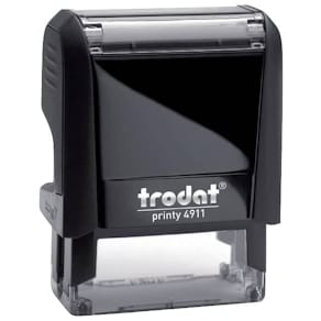 Textstempel Trodat Printy 4911, mit Gutschein, max. 4 Zeilen