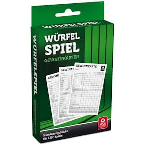 Würfelblock ASS, 5 Stück, 107 x 177 mm