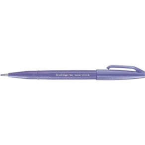 Pinselstift Pentel Sign Pen Brush SES15, blauviolett