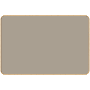Lintex FRAME Glastavla, SILK-GLASS®, 1500 × 1000 × 50 mm, Lonely