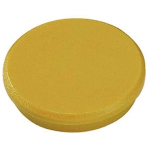 Tavlemagneter Dahle gul, 10 stk