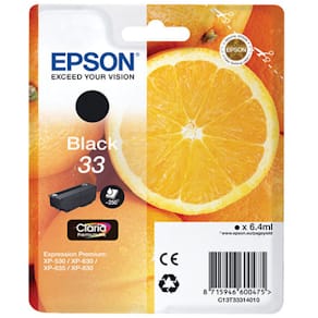 33 Black Claria Premium Ink
