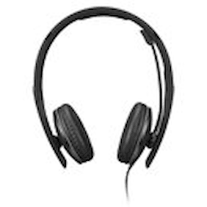 Lenovo Gen 2 - Headset - på örat - kabelansluten - USB-C - svart