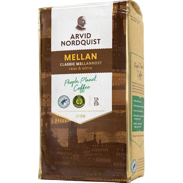 Kaffe ARVID N Mellanrost filtermalt 500g
