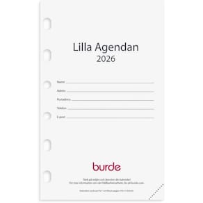 Compact kalendersats Lilla agendan 2026