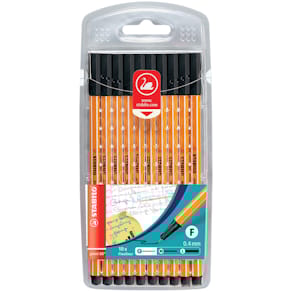 Fineliner STABILO point 88, 10 St., schwarz