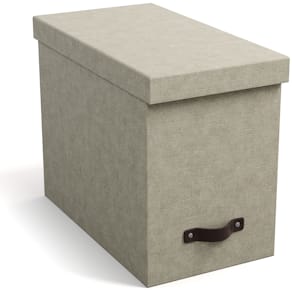 Hängmappslåda Johan Canvas Linne