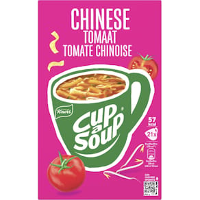 Instantsoep Cup-a-Soup, Chinese tomaat, pak van 21 zakjes