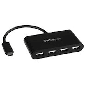 StarTech.com 4-portars USB-C Hubb - Mini Hubb - USB-C till 4x