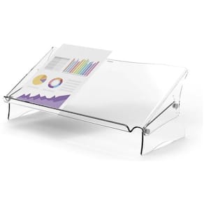 Konceptholder Fellowes transparent, pakke à 2 stk