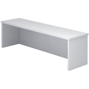 Thekenaufsatz HAMMERBACHER WB12, grau, 120 x 32 x 35 cm